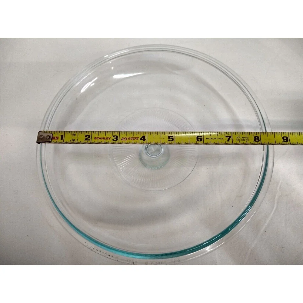 Vintage Pyrex 624C-A Replacement Glass Lid 8.75